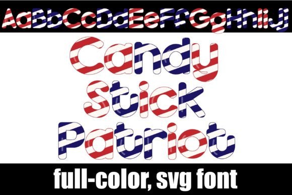 A Festive Pop: Designing with Candy Stick Patriot