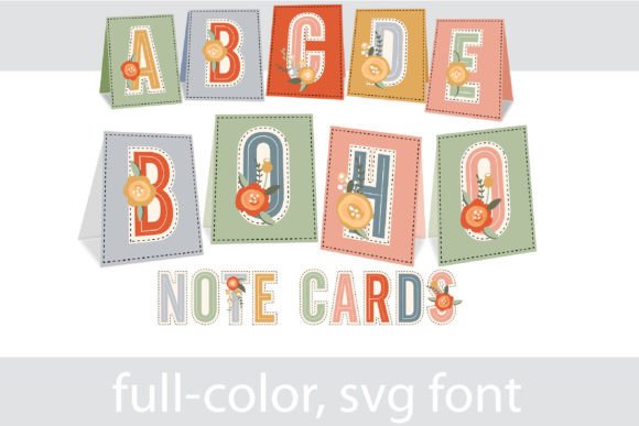 Boho Note Cards: Adding Whimsy to Your Design Projects