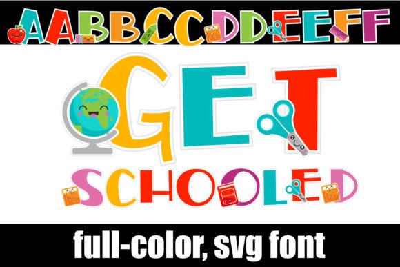 Get Schooled: A Playful Font for Bold Branding and Design