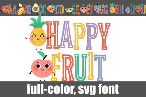 Happy Fruit: A Font That Brings Whimsy to Your Brand