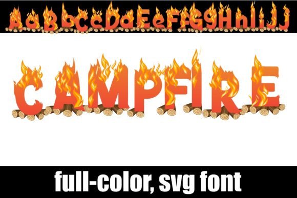 Ignite Your Designs: The Campfire Font for Creative Projects