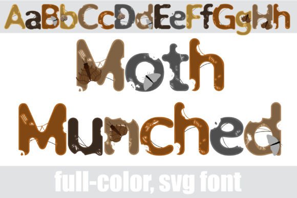 Moth Munched: Unleash Gritty Character in Your Designs