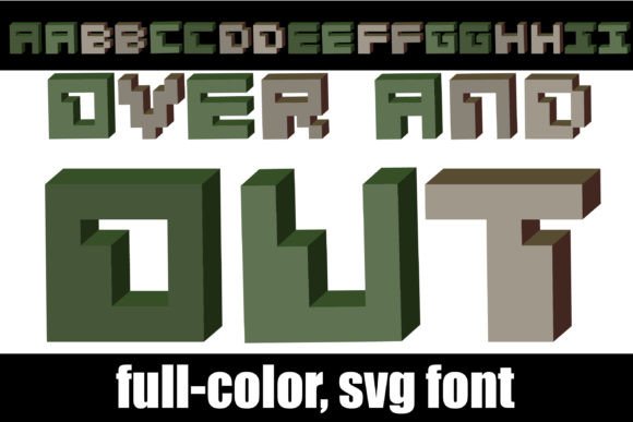 Over and Out: Commanding Attention with SVG Color Fonts