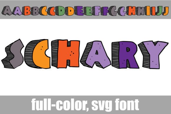 Schary: The Playful Halloween Font That Brings Designs to Life