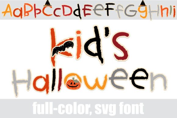 Spooky, Fun, and Ready to Play: The Kids Halloween Typeface
