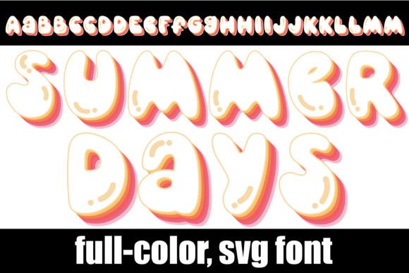 Summer Days: A Retro Font That Brings Sunshine to Your Designs