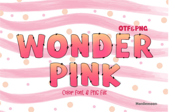 Wonderpink: Where Playful Typography Meets Festive Design